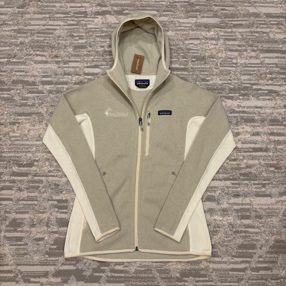 Patagonia Performance Better Sweater Hoody Full Zip Womens Small New Rare W Logo